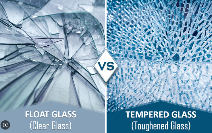 float glass vs tempred glass